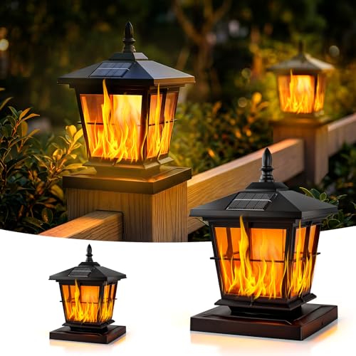 Solar Post Cap Light 2pack (2 Count)