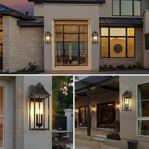 22IN Dusk to Dawn Outdoor Wall Sconce