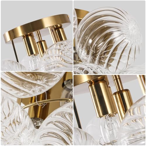 Mid Century Modern Flush Mount Ceiling Light
