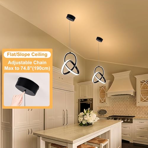 Modern Spiral Led Chandelier (3 Count)