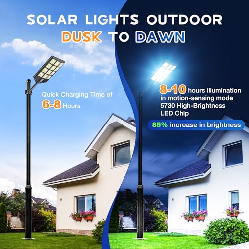 Solar Street Light (2 Count)
