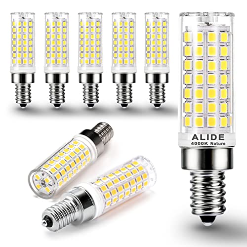 E12 LED Candelabra Bulbs C7 for Chandelier Ceiling Fan (6 Count)