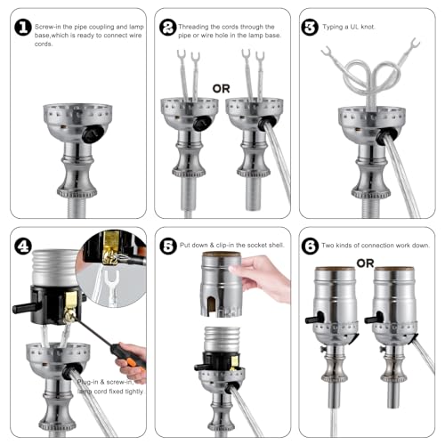 Lamp Socket with Push ON