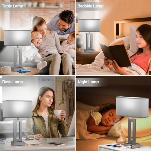 Bedroom Table Lamps Set of 2 (2 Count)