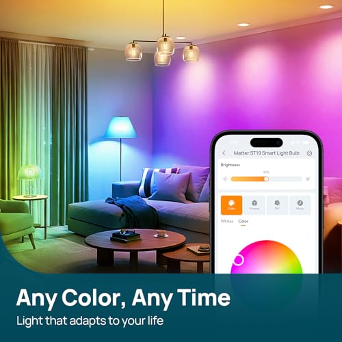 Matter Smart Edison Light Bulbs