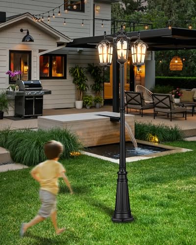 Outdoor Post Lights Dusk to Dawn