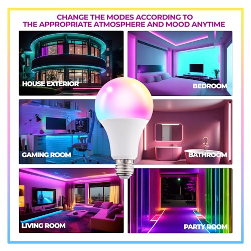 Dimmable E26 Warm LED Light Bulb (2 Count)
