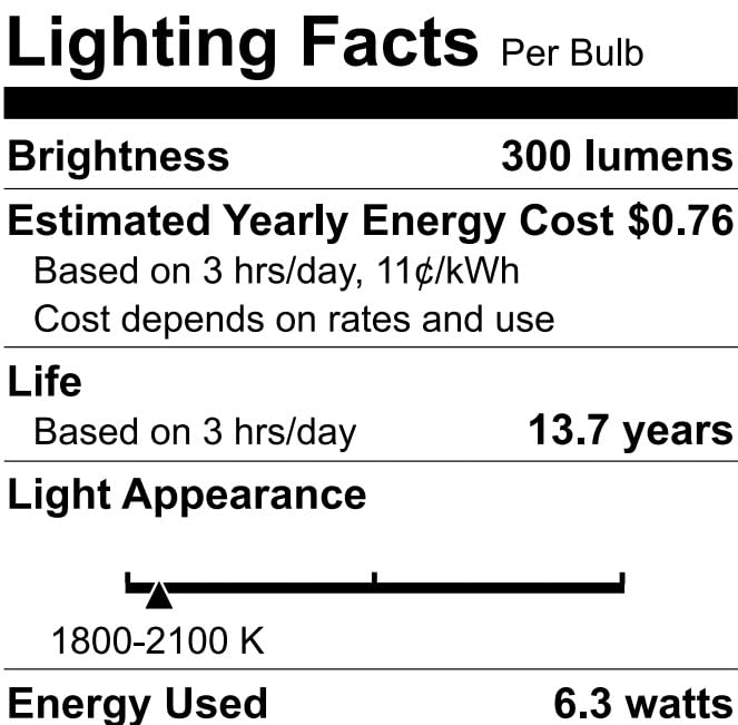 Color ST19 Filament LED Smart Bulb (6 Count)