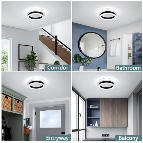 Round Modern LED Flush Mount Ceiling Lamp