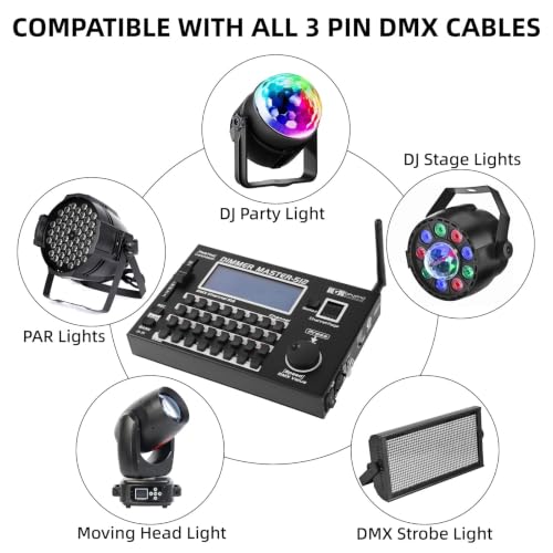 Wireless Mini 512 Channel Stage Lighting Controller