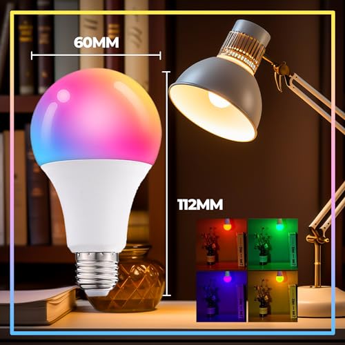 Dimmable E26 Warm LED Light Bulb (2 Count)