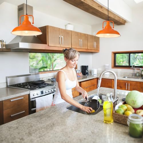 Farmhouse Pendant Light (2 Count)