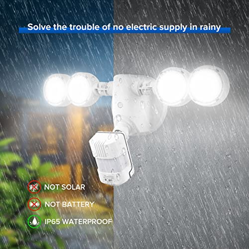 40W 5000 LM LED Motion Sensor Outdoor Lights
