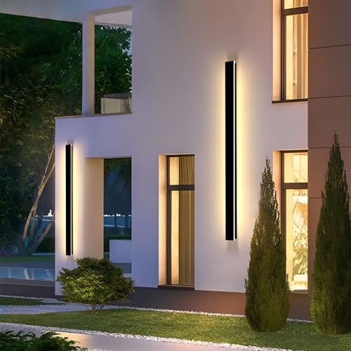 92 Inch Modern Outdoor Wall Lights 2 Pack (2 Count)