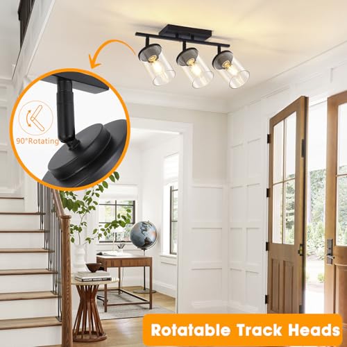 3 Lights Semi Flush Mount Ceiling Light