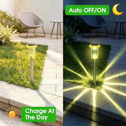 Solar Outdoor Lights Starburst Pattern (10 Count)