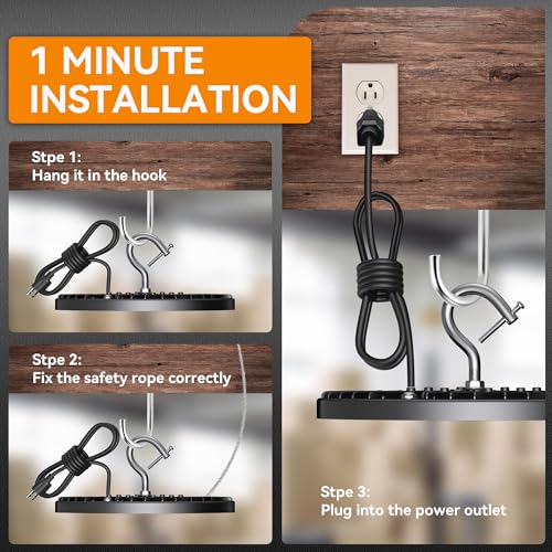 10 Pack UFO High Bay Led Shop Lights 150W (10 Count)