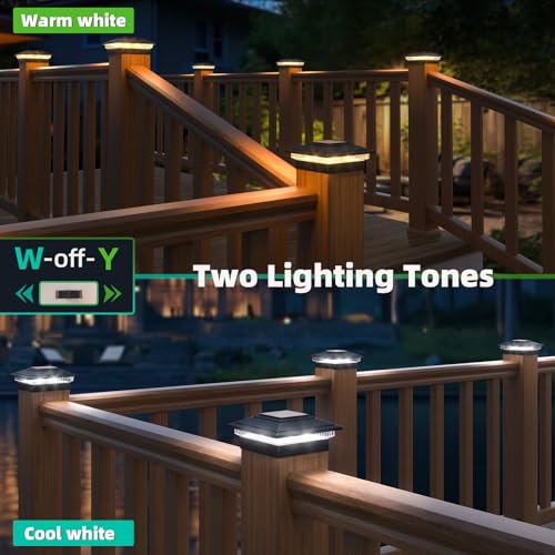 Solar Post Cap Lights 12pack (12 Count)