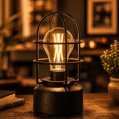 A19 Vintage Dimmable LED Light Bulbs (6 Count)