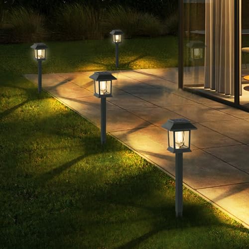 Solar Lights Outdoor (6 Count)