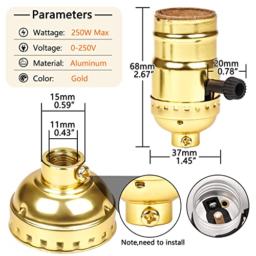 3 Way Lamp Socket Replacement