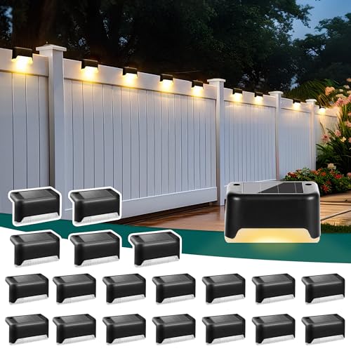 Solar Deck Lights Outdoor 20 Pack (20 Count)