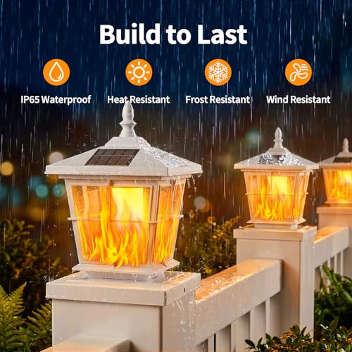 Solar Post Cap Light 2pack (2 Count)