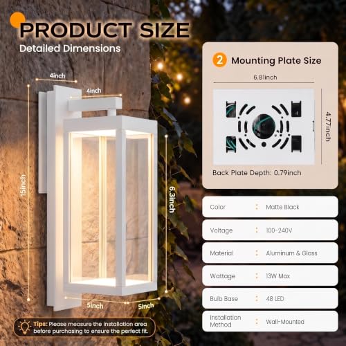 Dusk to Dawn Outdoor Wall Light