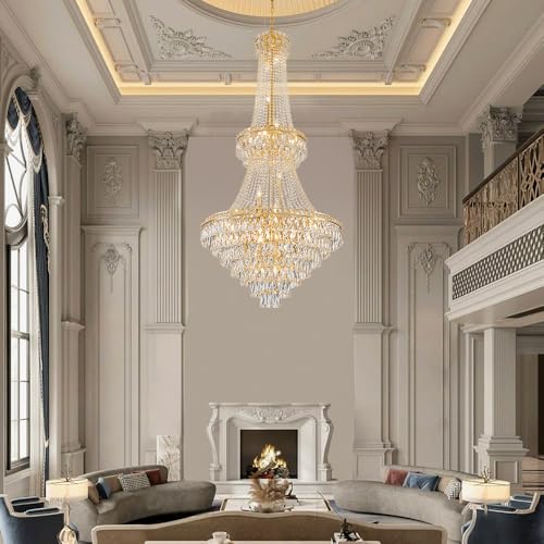 26 Light Large High Ceiling Chandelier (26 Count)