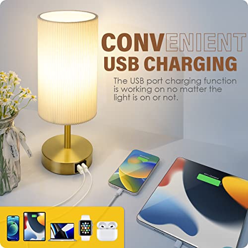 Bedside Lamp with USB port