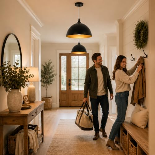 Farmhouse Pendant Lighting for Kitchen Island (2 Count)