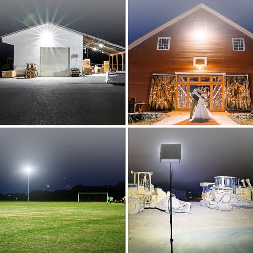 2 Pack 300W LED Flood Light Outdoor (2 Count)