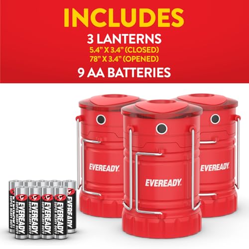 LED Camping Lantern 360 PRO (3 Count)