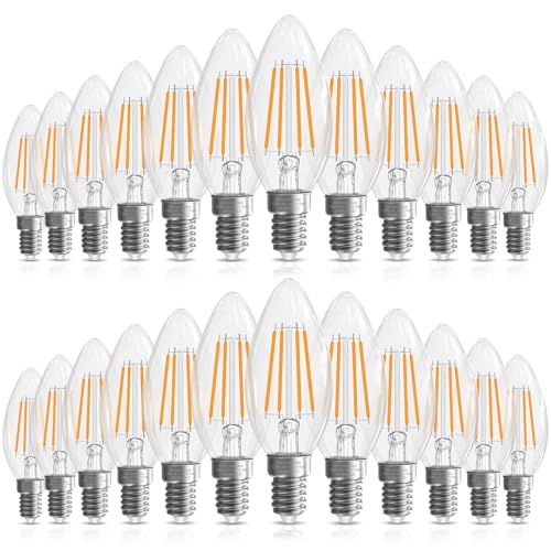 Candelabra Light Bulbs 40 watt Equivalent (24 Count)