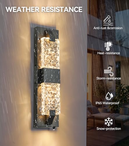 Outdoor Wall Light (2 Count)