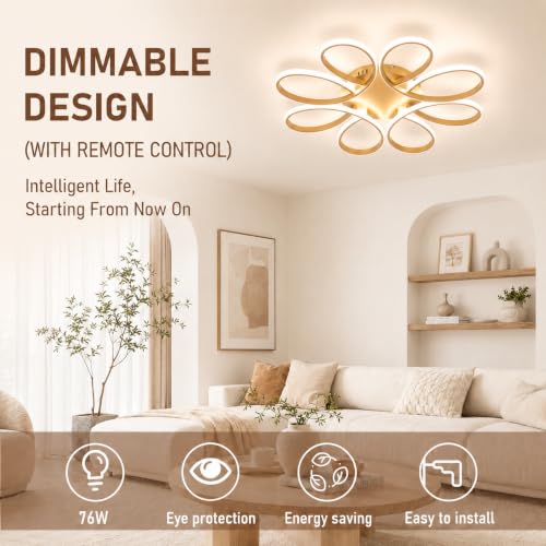 29.53 inch Modern LED Ceiling Light