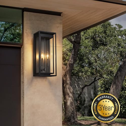 24" Outdoor Wall Lights (2 Count)