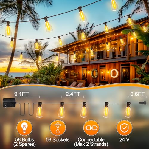 Outdoor String Led Patio Lights