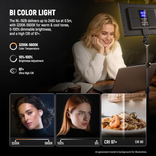 Basics 13" LED Video Light Panel (2 Count)