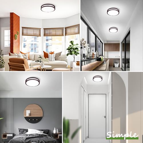 2 Pack 36W Dimmable LED Ceiling Lights (2 Count)