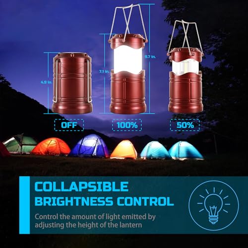LED Camping Lantern (4 Count)