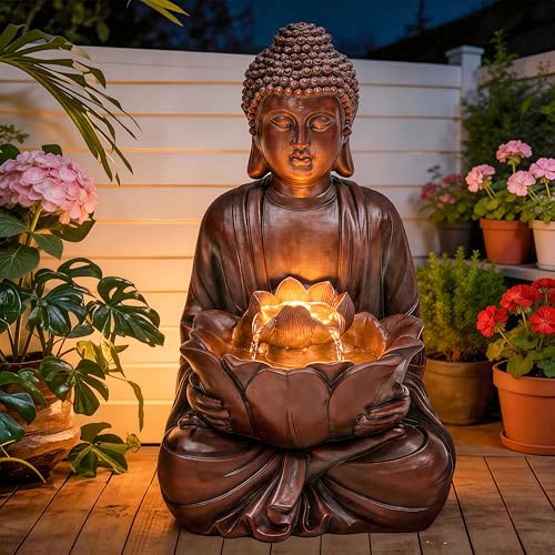 Zen Buddha Water Fountain Outdoor