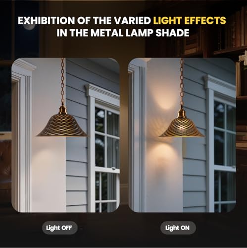 Bronze Gold Floor Lamp Shade Replacement for 12.2'' Bottom