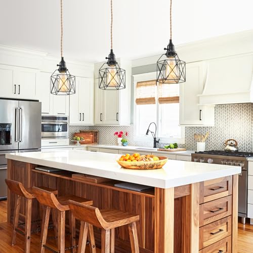 3 Light Hanging Light with Plug in Cord