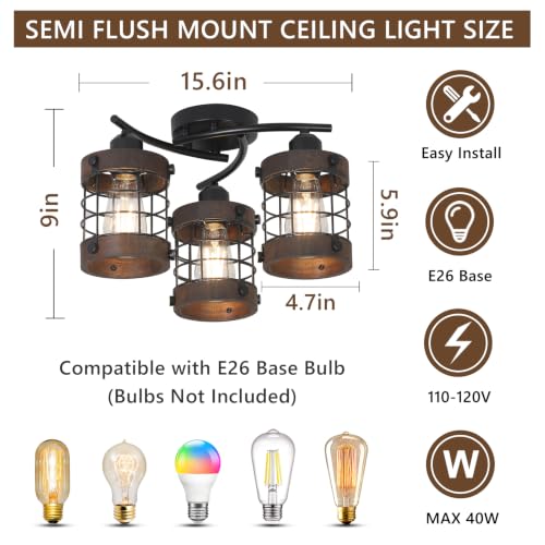 Farmhouse Ceiling Light