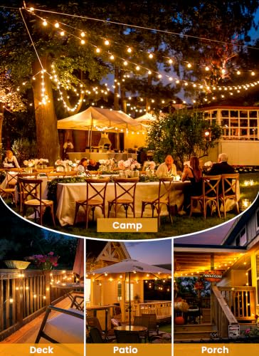 75FT 36LED Solar String Lights Outdoor with Remote & USB Port (75 Foot)