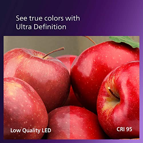 60W A19 4 Pack Ultra Definition Soft White LED Light Bulbs (4 Count)