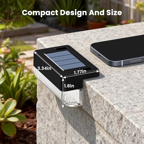 Solar Deck Lights Outdoor (20 Count)