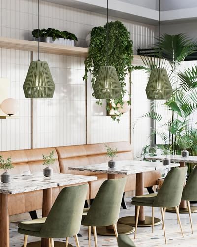 Woven Japandi Pendant Lights