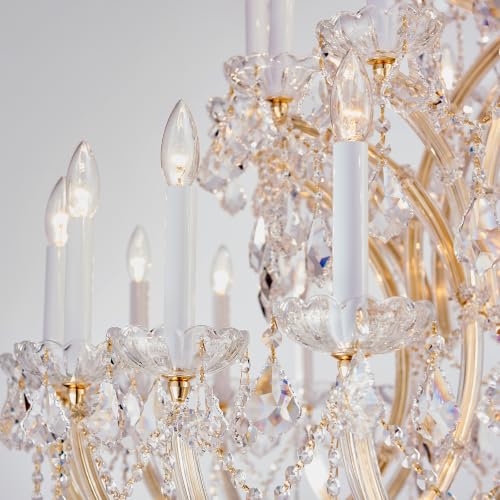 Large Gold Modern Crystal Chandelier Light Fixtures